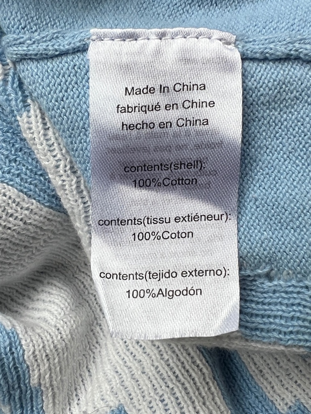 Sinclair Global Light Blue Spellout Logo Short Sleeve Knit Polo Shirt Sweater M - Picture 4 of 6